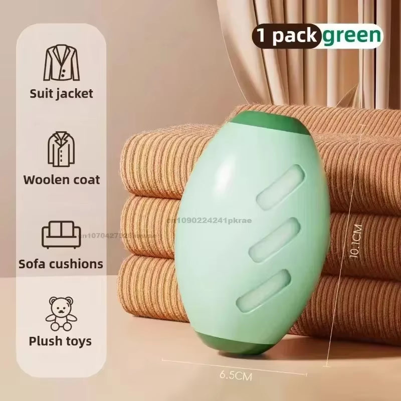 Portable Lint Remover Roller Washable Needed for Clothes Pets Dust Green Pet Hair Remover Lint Removing Tool Durable Plastic